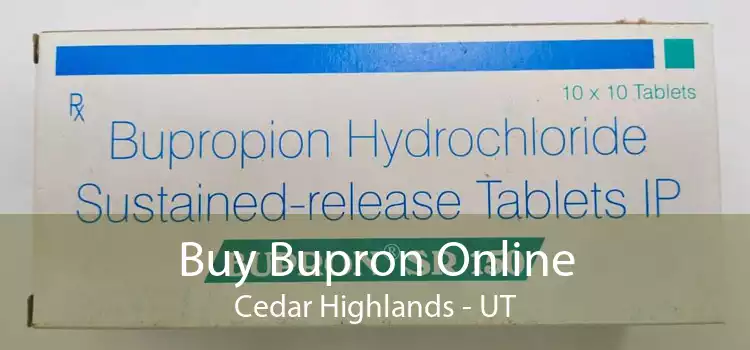 Buy Bupron Online Cedar Highlands - UT